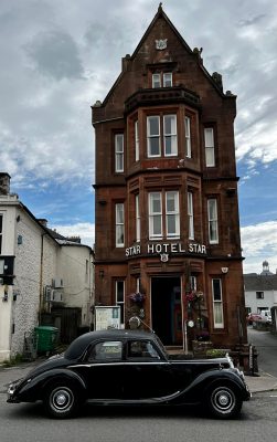 RMA outside the world's narrowest hotel